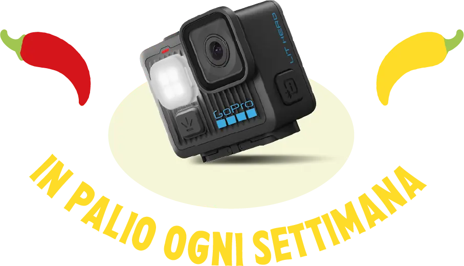 in palio ogni settimana